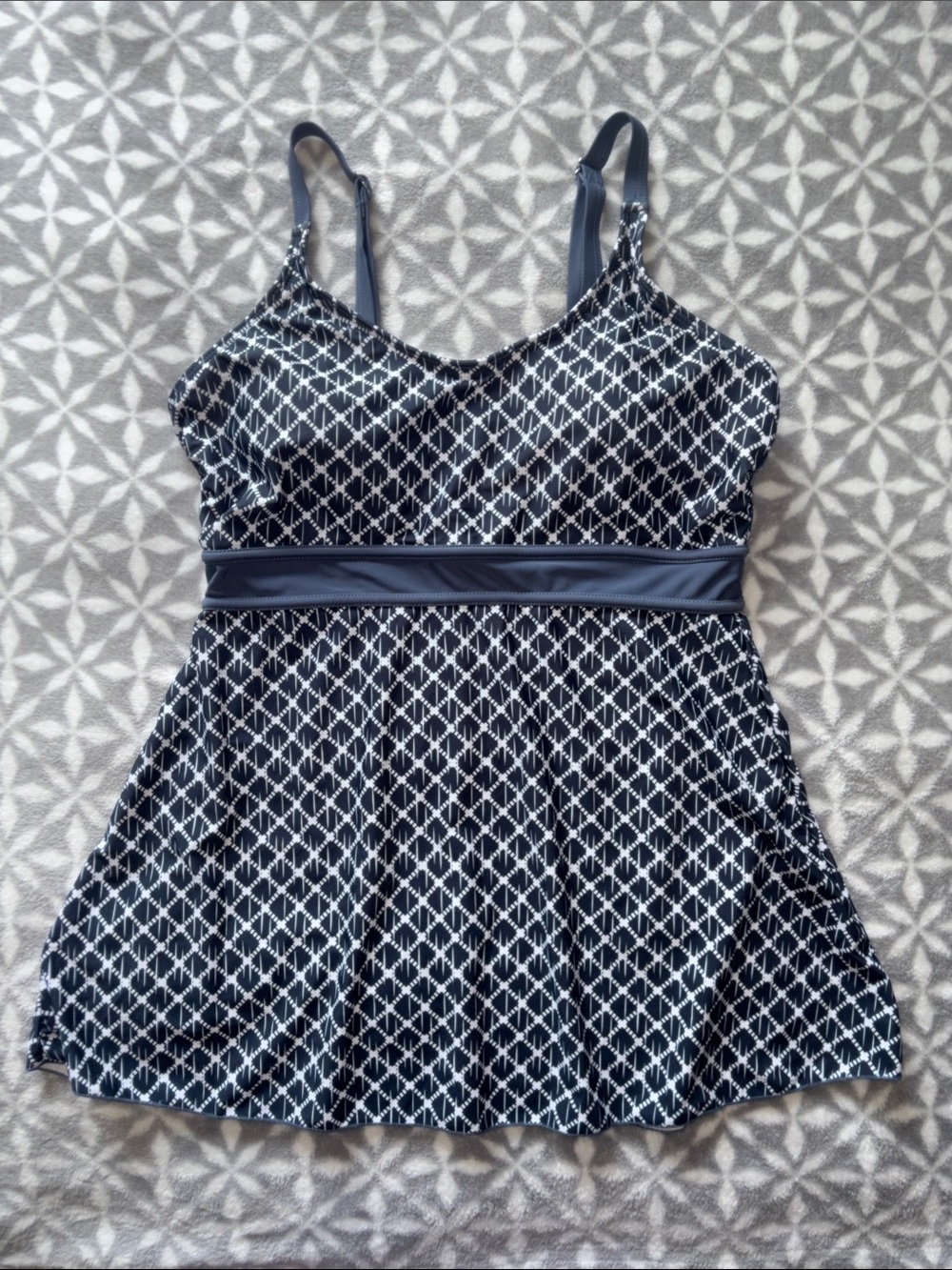 Swim Tankini Navy Large